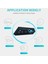 Motorsiklet Kask Için Kulaklık Bluetooth Mikrofonlu Intercom Su Geçirmez Motor Kurye Kulaklığı 4