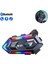 Y20 Motosiklet Bluetooth Kulaklık 5.3 Kask Kulaklık Ç Gürültü Önleyici Rgb Işık Su Geçirmez 1