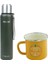 Çelik Termos 1 Lt Yeşil OUT-5050+EMAYE Summer 330 ml Kupa OUT-1900 Sarı ORC-068-B-S4 1