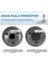 TD-108SL Çelik Dil Davul Handpan 10 İnç 8 Ton Steel Drum Full Set 4