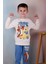 Pjk2i Tiger Winnie Pooh Desenli Mavi 2 Ip Pamuk Erkek Çocuk Eşofman Takımı 3-10 Yaş 7243-M 2