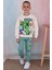 Pjk3i Minecraft Desenli Yeşil 3 Ip Şardonlu Pamuk Erkek Çocuk Eşofman Takımı 3-10 Yaş 7356-Y 1