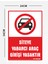 Siteye Yabancı Araç Girişi Yasaktır Pvc Tabela Levhası 24 x 34 cm 2