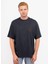 Bisiklet Yaka Baskılı Lacivert Erkek T-Shirt 6dztjg ZJ8EZ 1510 1