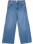 Yüksek Bel Bol Paça Bol Kesim Mavi Kadın Denim Pantolon Luıse Wide 1