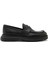 Deri Siyah Erkek Loafer Dress 1