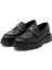Deri Siyah Erkek Loafer Dress 2