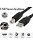 5 Metre USB Yazıcı Kablosu Hp- Canon-Brother Printer Kablo USB 2.0 Bağlantı Kablosu Kablo 2