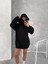 Unisex Oversize Tam Fermuarlı Kapüşonlu Sweatshirt - Yumuşak Polar Kumaş, Siyah Günlük Ceket ve Cepli Tasarım 3
