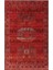 7/24 Retro Tarzı 120 x 180 Toz Barındırmaz Viskon Halı 0262-BORDO 1