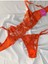 Mona Turuncu Kadın Bralet Takım 2