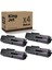Kingjet® PK-1010 4'lü Paket - Utax Uyumlu Çipli Muadil Toner 1