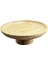 Bambu Ayaklı Servis Tabağı 15 cm Mini Ikramlık Sunumluk 1