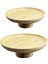 Bambu Ayaklı Servis Tabağı 15/17 cm Mini Ikramlık Sunumluk 1