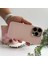 Darbeye Dayanıklı Gümüş Detaylı Silikon Apple iPhone 11 Kılıf Pembe 3
