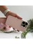Darbeye Dayanıklı Gümüş Detaylı Silikon 14 Pro Max Apple iPhone Kılıf Krem 5