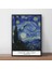 Vincent Van Gogh - The Starry Night Çerçeveli Poster Tablo 1
