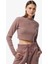 Sportswear Phoenix Plush Fleece Slim Fit Mock-Neck Kadın Crop Polarlı Sweatshirt FN3619 1