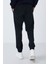 Koyu Gri Yüzeyi Dokulu Standart Fit Erkek Eşofman Takım - 82156 3