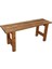 Ahşap Bank Bench Sandalye Mutfak Bank Ceviz 100 cm x 30 cm 2