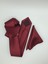 Bordo Saten Kravat & Mendil 3