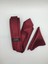 Bordo Saten Kravat & Mendil 4