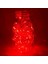 2 Metre Kırmızı LED Işık Kırmızı Yılbaşı Ağacı Işığı Noel Işığı Kırmızı Pilli LED Işık Red LED Light 4