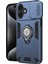 iPhone 16 Plus Kaydırmalı Eksantrik Koruma Desteği Pc+Tpu Telefon Kılıfı (Yurt Dışından) 1