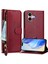 iPhone 16 Plus Fermuarlı Cebi Çoklu Kart Yuvaları Deri Telefon Kapağı (Yurt Dışından) 2