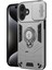 iPhone 16 Plus Kaydırmalı Eksantrik Koruma Desteği Pc+Tpu Telefon Kılıfı (Yurt Dışından) 1