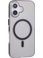 iPhone 16 Plus Oluklu Dokulu Telefon Kapağı Pc Kabuğu Magsafe ile Uyumlu (Yurt Dışından) 1