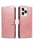iPhone 16 Pro Max Buzağı Dokusu Manyetik Toka Cüzdan Pu Deri Telefon Kapağı (Yurt Dışından) 1