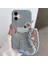 iPhone 16 Plus Jean Kumaş Pu+Pc Telefon Arka Kapağı ve Kullanışlı Askı (Yurt Dışından) 1