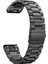 Garmin Fenix ​​5s 20MM Üç Boncuklu Paslanmaz Ste Ste Watch Band(Siyah) (Yurt Dışından) 4