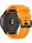 Plastik Düğmeli Garmin Fenix ​​6x 26MM Için Resmi Doku Kordonlu Saat (Yurt Dışından) 2