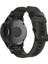 Garmin Fenix5 Plus Için Kanvas ve Deri Saat Bandı, Bilek Kayışı Boyutu: 150+110MM(MAVI) (Yurt Dışından) 4