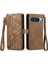 Google Piksel 9 Pro Deri Kılıf Için Flip Case Basit Iş Flip Kapak (Yurt Dışından) 5