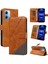 Elmas Dikiş Deri Telefon ile Xiaomi Redmi Not 12 5g Için Flip Case (Yurt Dışından) 5