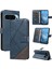 Google Pixel 9 ve Kart Yuvası Deri Telefon Koruma Kılıfı Için Flip Case (Yurt Dışından) 1