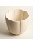 Lızbon Earthenware Vazo 20 x 20 x 17 cm Krem 3