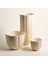 Lızbon Earthenware Vazo 20 x 20 x 17 cm Krem 5