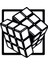Rubiks Küp Dekoratif Metal Tablo 2