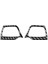 Lexus Gs 2006-2011 Için Iç Aksesuar Karbon Fiber Direksiyon Düğmesi Krom Çerçeve Trim (Yurt Dışından) 1