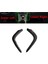 1 Çift Araba Dash A/c Hava Delikleri Trim Şeritler Toyota Corolla Altis 2007-2013 Için Abs Karbon Fiber Konsolları Çıkışları Alt Trim (Yurt Dışından) 5