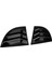 Çift Araba Arka Cam Deklanşör Kapağı Trim Honda Civic Sedan 8th 2005-2011 Yan Panjur Trim Paneli Havalandırma Etiket A (Yurt Dışından) 2