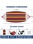 Ağaç Kayışları ve Seyahat Çantası ile 270X150CM Bahçe Pamuklu Hamak (Yurt Dışından) 4