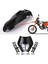Honda Yamaha Suzuki Ktm Motosiklet LED Lamba Far Fairing Ön Çamurluk Çamurluk Aksesuarları Evrensel (Yurt Dışından) 3