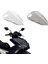 Yamaha NVX155 AEROX155 Motosiklet Ön Cam Cam Rüzgar Deflektörü Fairing Kapak Aksesuarları, Şeffaf Beyaz (Yurt Dışından) 2