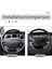Toyota Tundra 2007-2013 Için Araba Direksiyon Paneli Kapak Trim Dekorasyon Iç Aksesuarları (Abs Karbon Fiber) (Yurt Dışından) 4