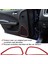 Araba Kapı Hoparlör Dekorasyon Kapak Trim Abs Çerçeve Etiket Dodge Charger 2011-2021 Için Iç Aksesuarlar, Kırmızı (Yurt Dışından) 3